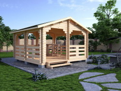 Изображение Беседки из мини-бруса