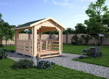 Изображение Дачная беседка "БС" 3×3