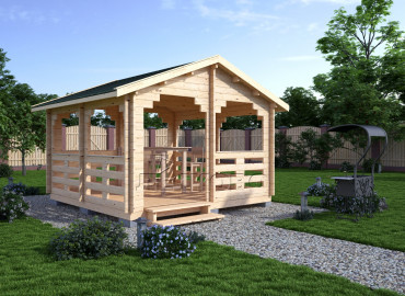 Изображение Дачная беседка "БС" 4×4