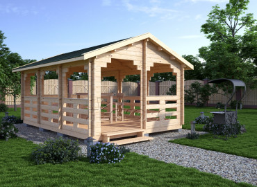Изображение Дачная беседка "БС" 4×5.5