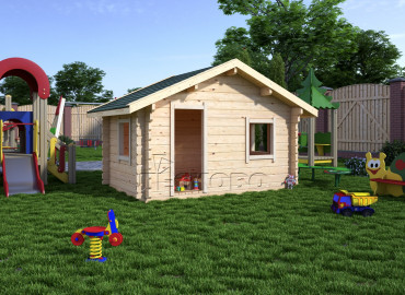 Изображение Детский домик "ДД" 3×2