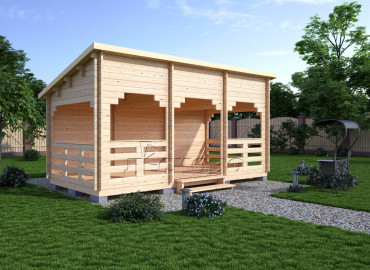 Изображение Беседка- веранда "В" 3×6