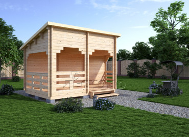 Изображение Беседка- веранда "В" 3×5